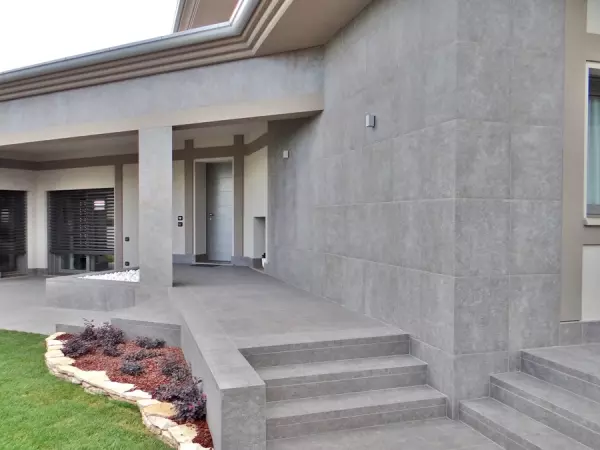 nowoczesne schody z płytek