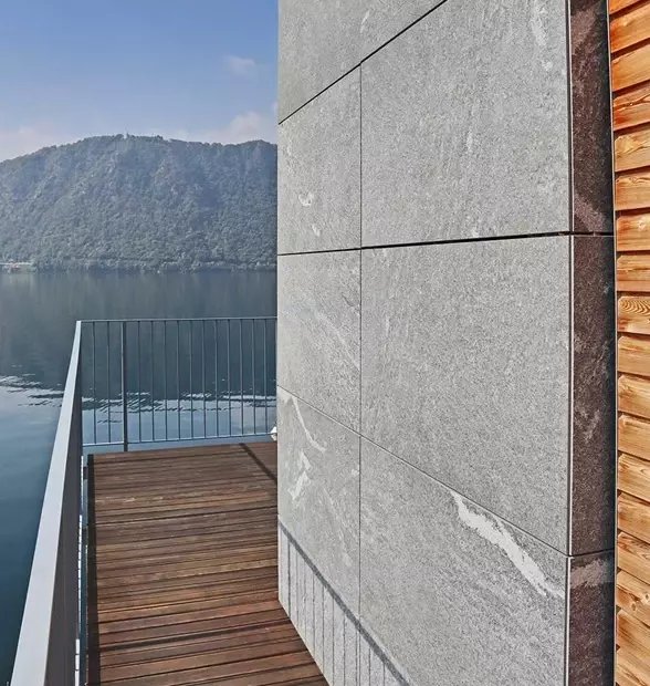 płytka wielkoformatowa na elewacji 120x240 galeria