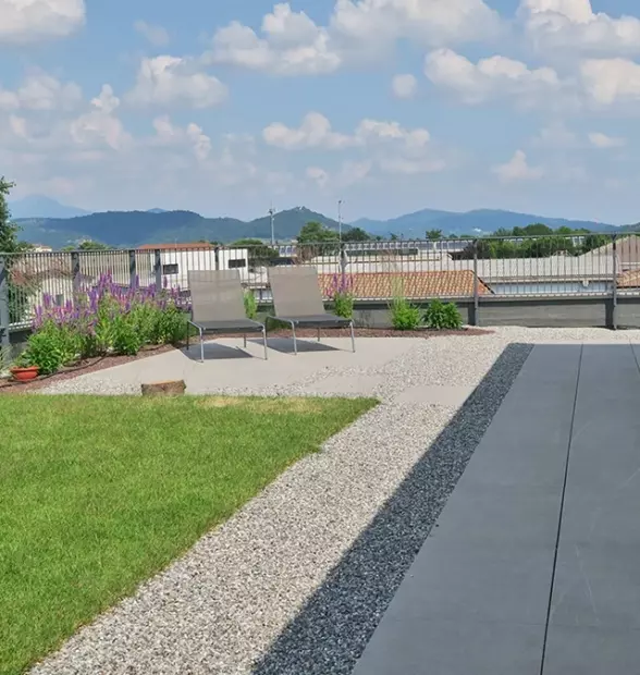 Płytka odwzorowująca kamień Pietra Piasentina