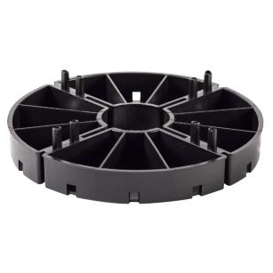 podstawka o stałej wysokości do gresowych płytek na taras wysokość wspornika 20mm 307x307