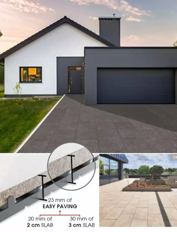 szybki system montażu płyt tarasowych