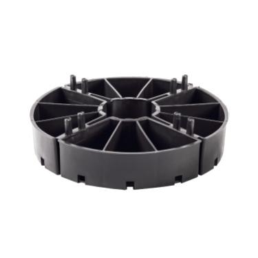 wspornik na taras i balkon podstawka o tałej wysokości 30mm wspornik tarasowy pod płyty gesowe 375x375