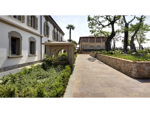 taras z czerwonego piaskowca