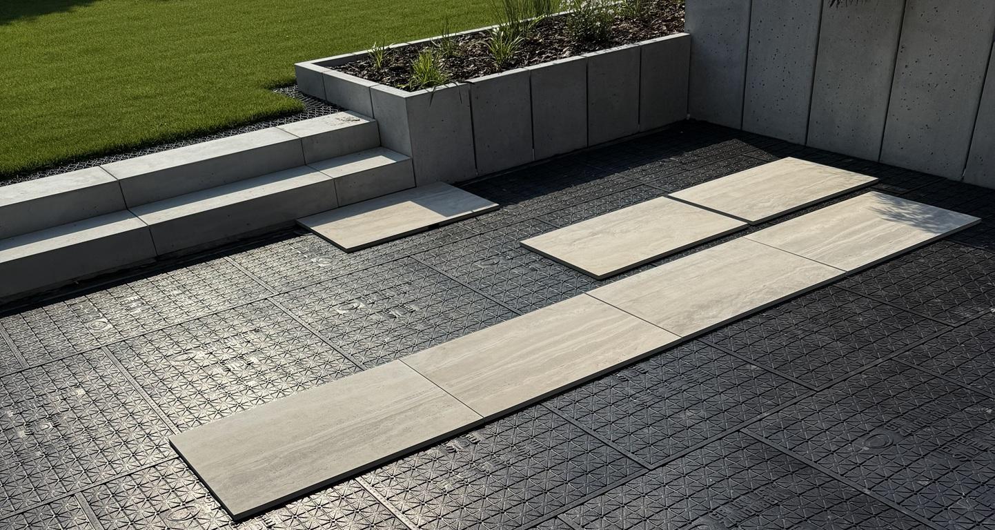 Płyt fastbase na tarasie wentylowanym